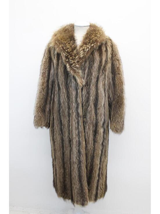 Jackets & Blazers - Scrap Item: Canadian Racoon Raccoon Fur Coat Jacket Women Woman Size N/A